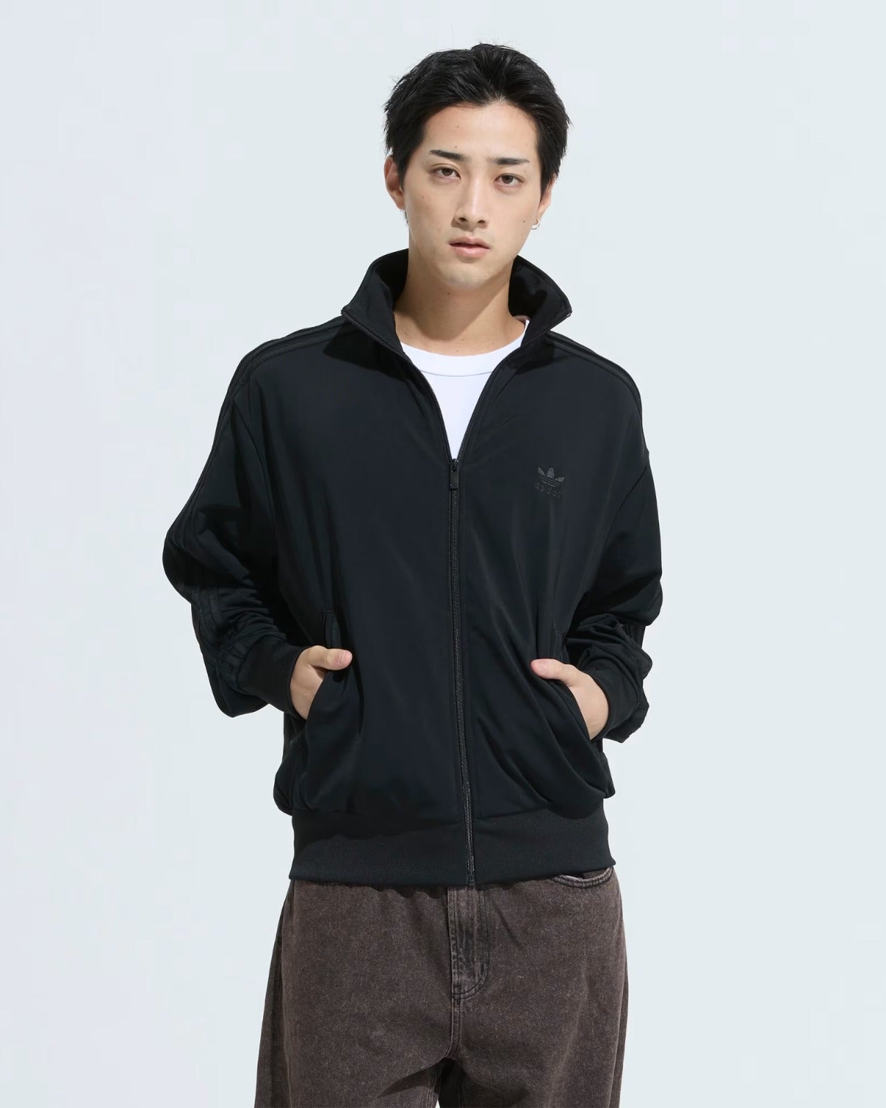 Casaca Adidas firebird All Black