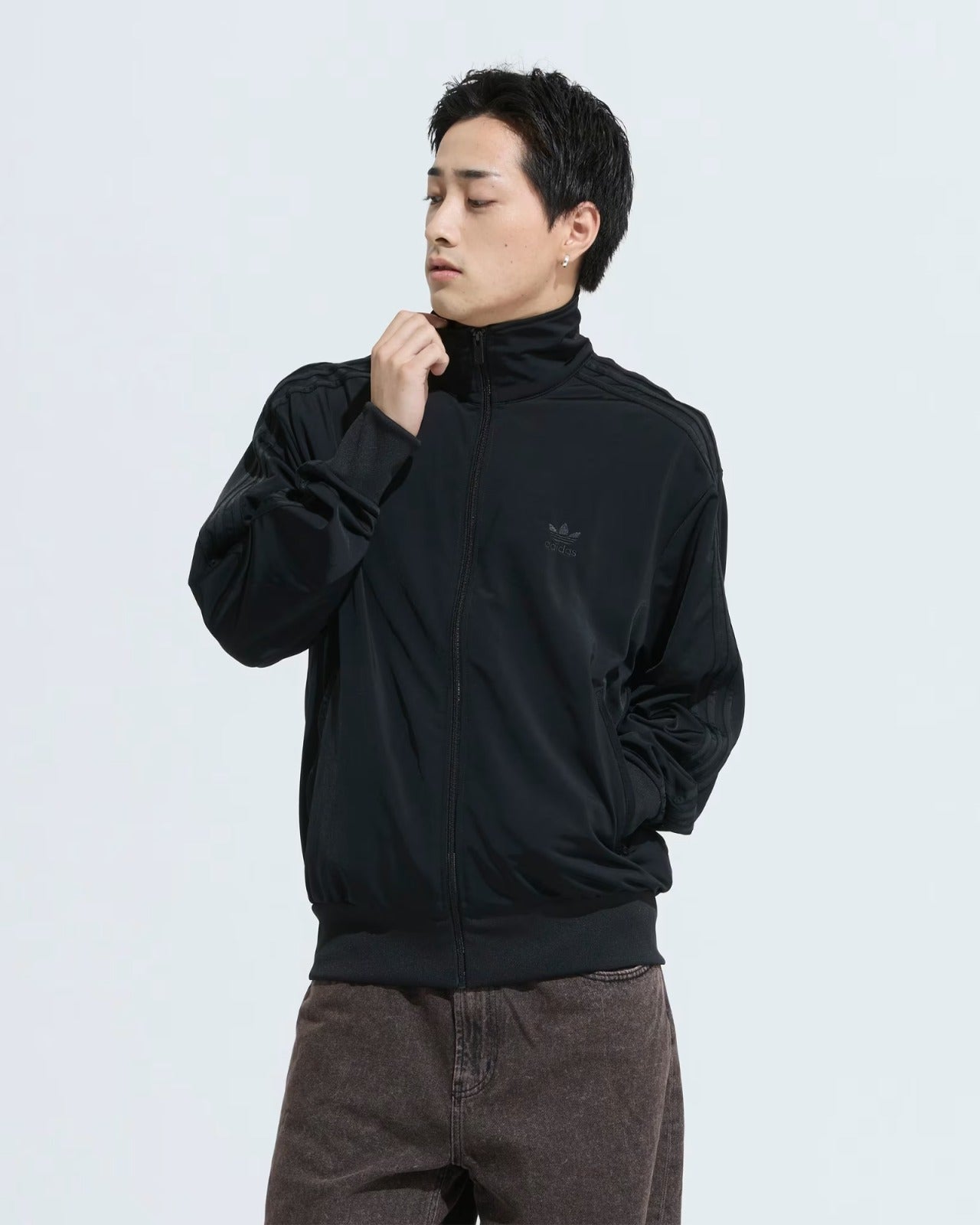 Casaca Adidas firebird All Black